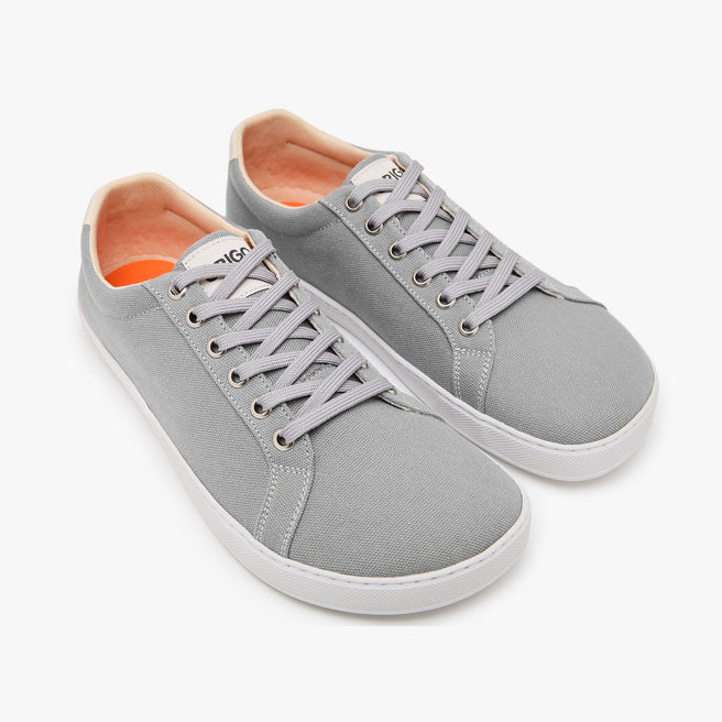 Tenis barefoot Everyday Sneaker Gen 4 en lona de algodon Light Grey para hombre Origo - vista 2
