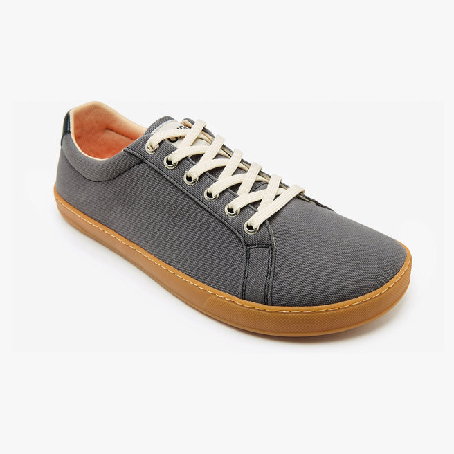 Tenis barefoot The Everyday Sneaker en lona de algodón Slate Grey para hombre Origo - vista 4