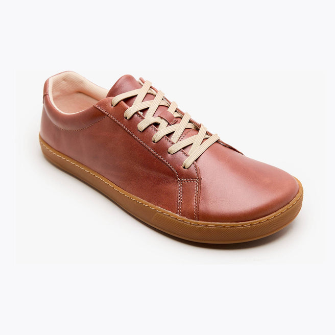 Tenis barefoot Everyday Sneaker Gen 4 en piel natural Cinnamon para hombre Origo - vista 1