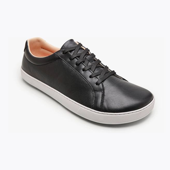 Tenis barefoot Everyday Sneaker Gen 4 en piel natural Black para hombre Origo - vista 1