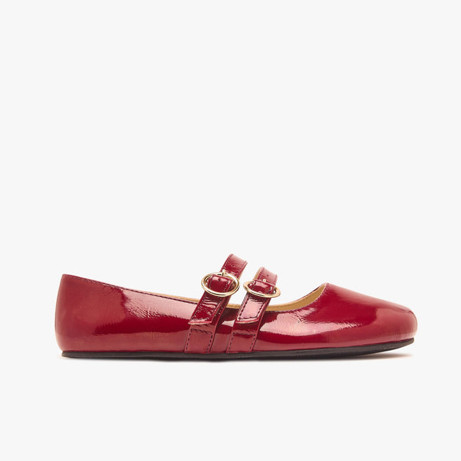 The Double Strap Mary Jane para Mujer Patent Cherry - vista 2