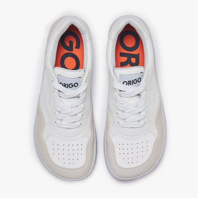 Tenis barefoot Modern Retro Blanco para mujer Origo – vista 2