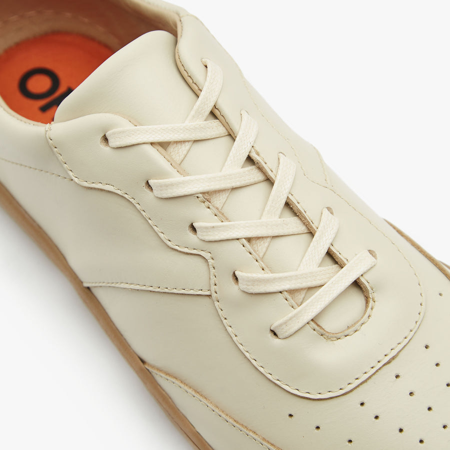 The Retro Sneaker para Hombre en Piel Natural - Main Image