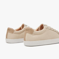Tenis barefoot Everyday Sneaker Gen 4 en lona de algodon Beige para mujer Origo - vista 4