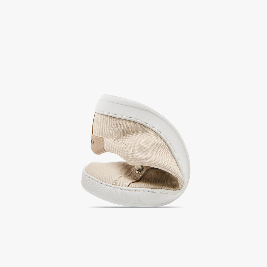 Tenis barefoot Everyday Sneaker Gen 4 en lona de algodon Beige para mujer Origo - vista 6