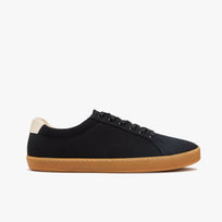 Tenis barefoot Everyday Sneaker Gen 4 en lona de algodon Black with Amber Sole para hombre Origo - vista 3