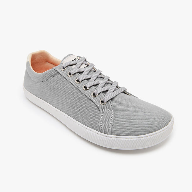 Tenis barefoot Everyday Sneaker Gen 4 en lona de algodon Light Grey para hombre Origo - vista 1