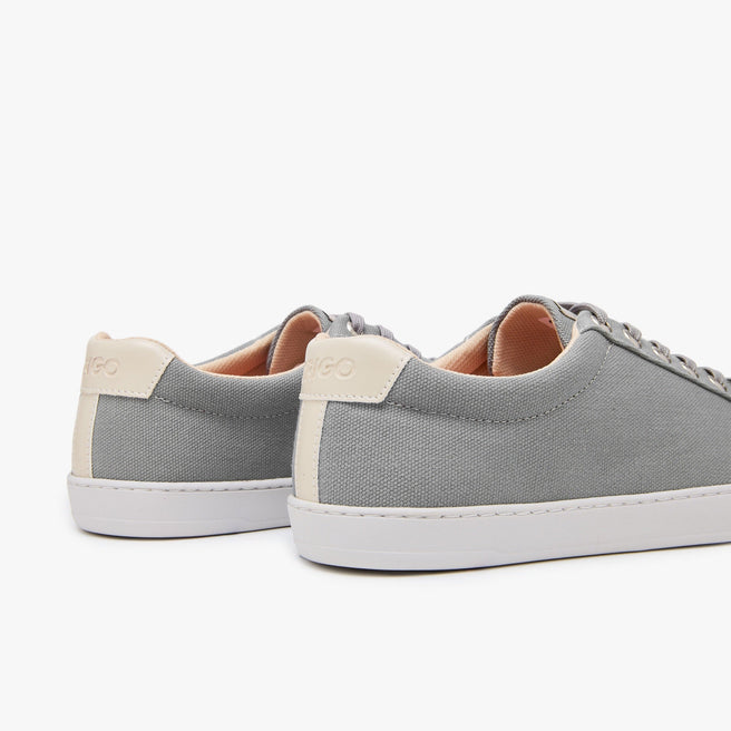 Tenis barefoot Everyday Sneaker Gen 4 en lona de algodon Light Grey para hombre Origo - vista 4