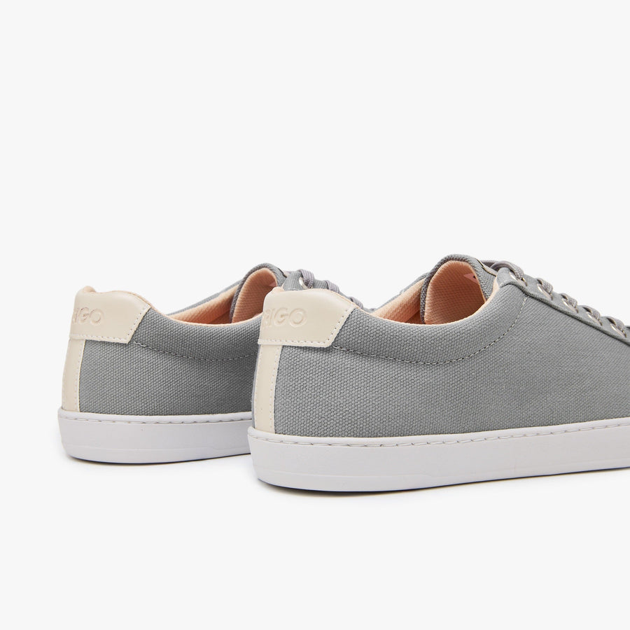 Tenis barefoot Everyday Sneaker Gen 4 en lona de algodon Light Grey para hombre Origo - vista 4