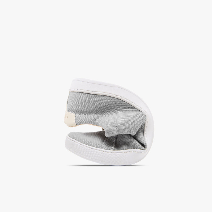 Tenis barefoot Everyday Sneaker Gen 4 en lona de algodon Light Grey para hombre Origo - vista 6