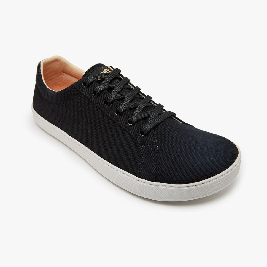Tenis barefoot Everyday Sneaker Gen 4 en lona de algodon Black para hombre Origo - vista 1