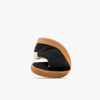 Tenis barefoot Everyday Sneaker Gen 4 en lona de algodon Black with Amber Sole para mujer Origo - vista 6