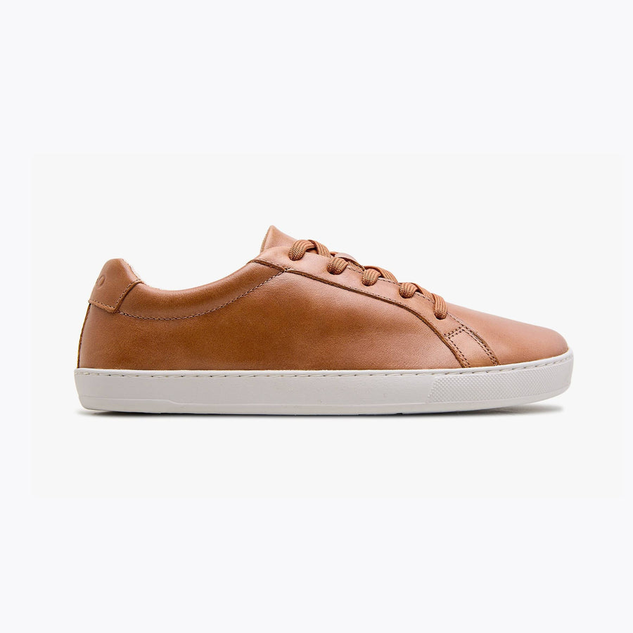 Tenis barefoot Everyday Sneaker Gen 4 en piel natural Caramel para mujer Origo - vista 5
