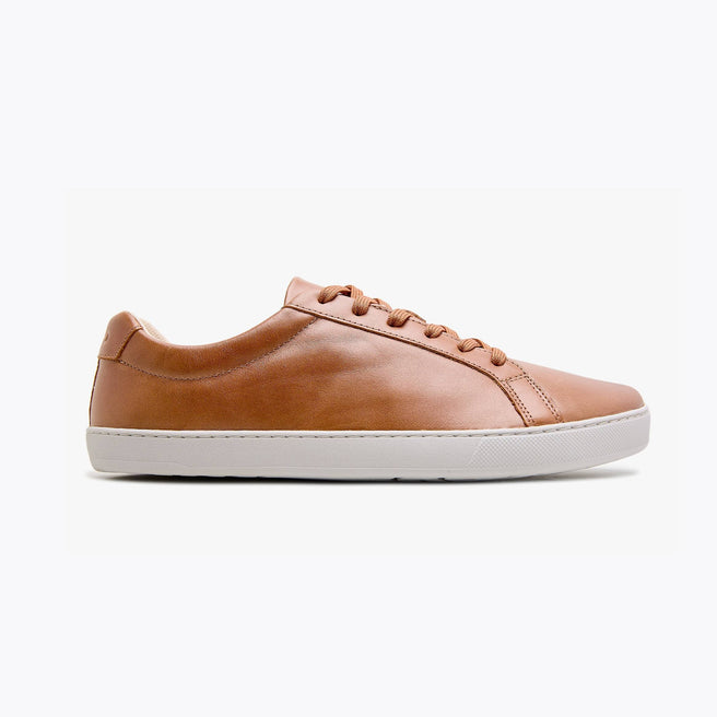 Tenis barefoot Everyday Sneaker Gen 4 en piel natural Caramel para hombre Origo - vista 4