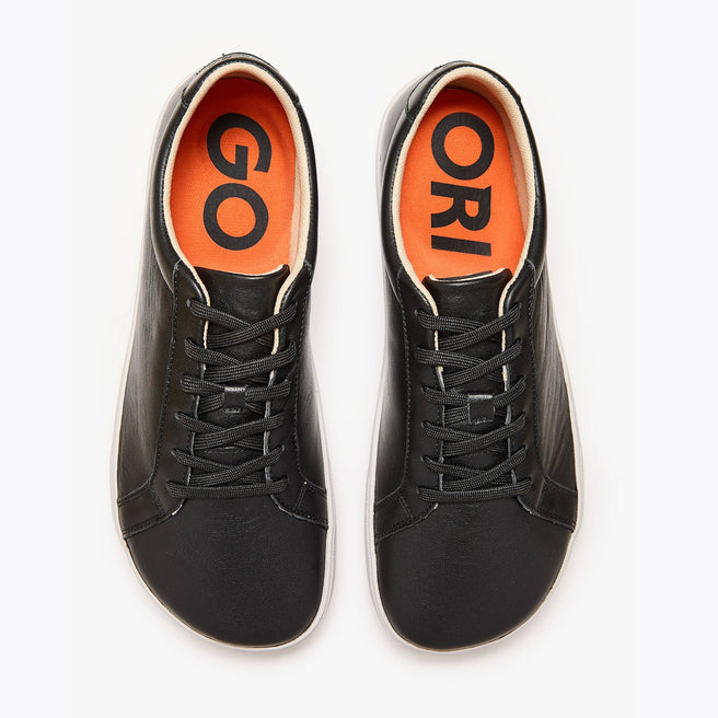 Tenis barefoot Everyday Sneaker Gen 4 en piel natural Black para hombre Origo - vista 2