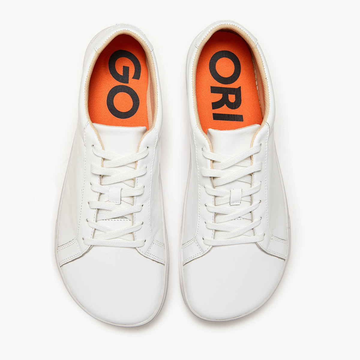 Tenis barefoot Everyday Sneaker Gen 4 en piel natural White para hombre Origo - vista 2