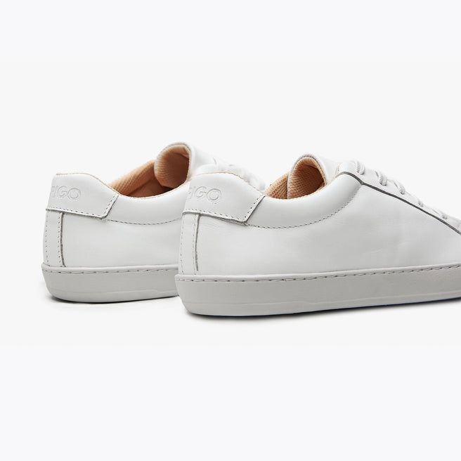 Tenis barefoot Everyday Sneaker Gen 4 en piel natural White para hombre Origo - vista 4