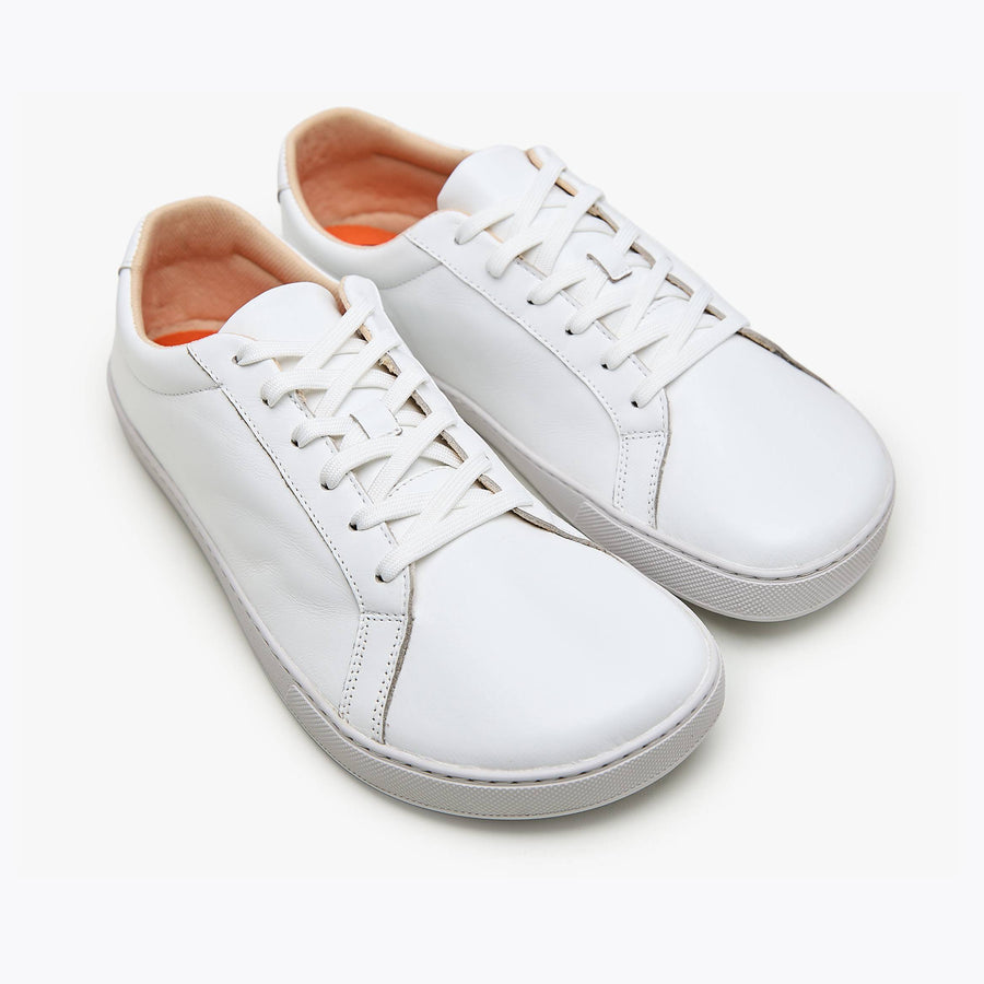 Tenis barefoot Everyday Sneaker Gen 4 en piel natural White para hombre Origo - vista 7