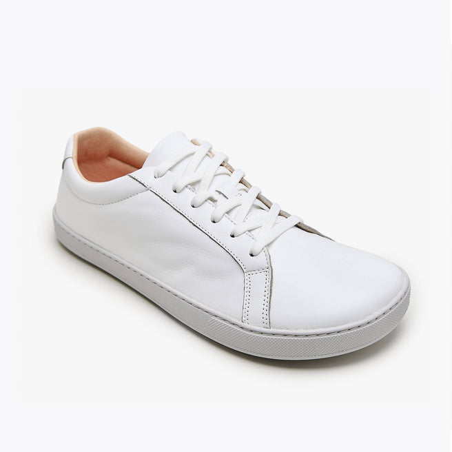 Tenis barefoot Everyday Sneaker Gen 4 en piel natural White para hombre Origo - vista 1