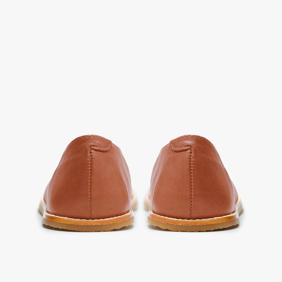 Zapato barefoot The Derby en piel natural Cinnamon para hombre Origo - vista 4