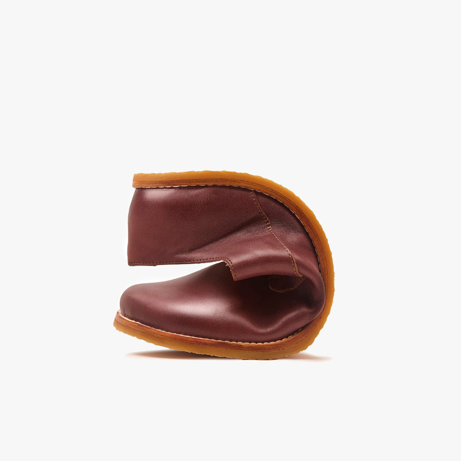 The Derby para Hombre en Piel Natural Mahogany - vista 3