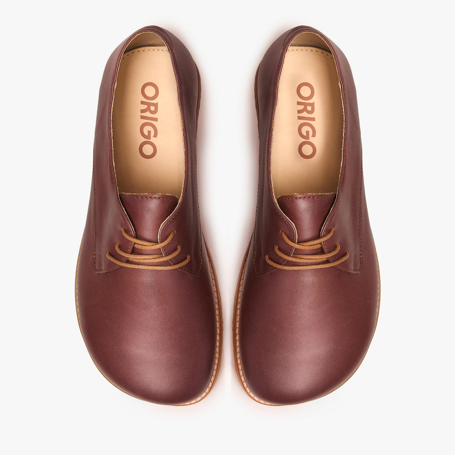 The Derby para Hombre en Piel Natural Mahogany - vista 4