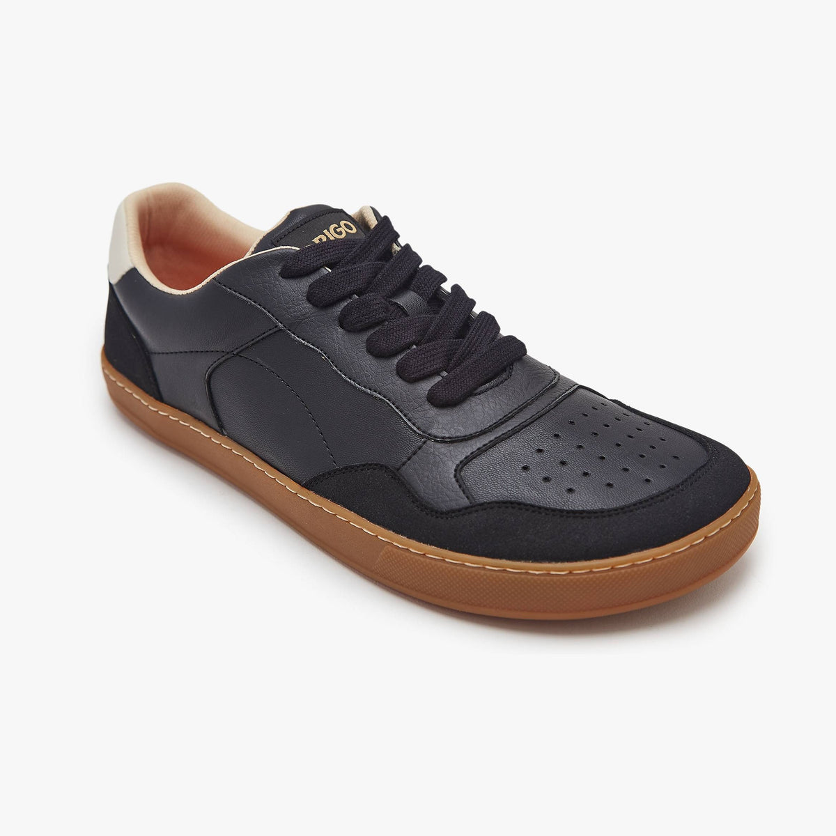 Tenis barefoot Modern Retro Negro para hombre Origo – vista 1