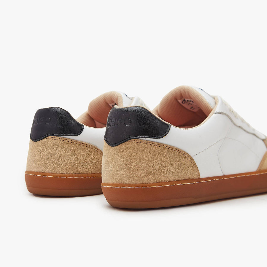 Tenis barefoot Modern Retro Blanco y beige para hombre Origo – vista 6