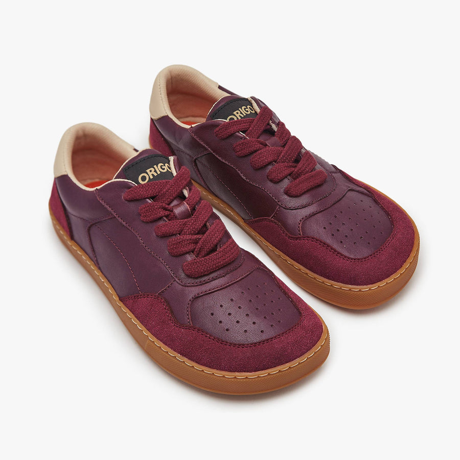 Tenis barefoot Modern Retro Vino para mujer Origo – vista 7