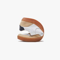 Tenis barefoot Modern Retro Blanco y beige para mujer Origo – vista 4