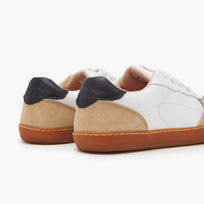 Tenis barefoot Modern Retro Blanco y beige para mujer Origo – vista 6