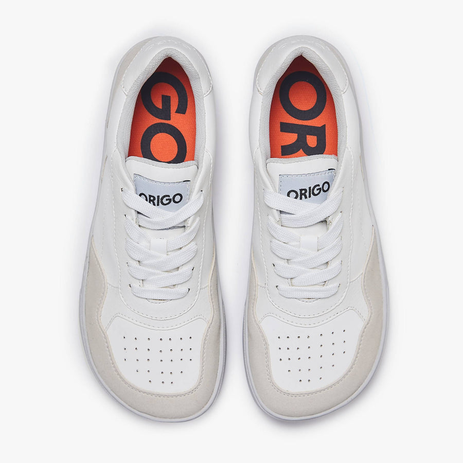 Tenis barefoot Modern Retro Blanco para mujer Origo – vista 2