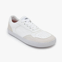 image of White & Beige Suede